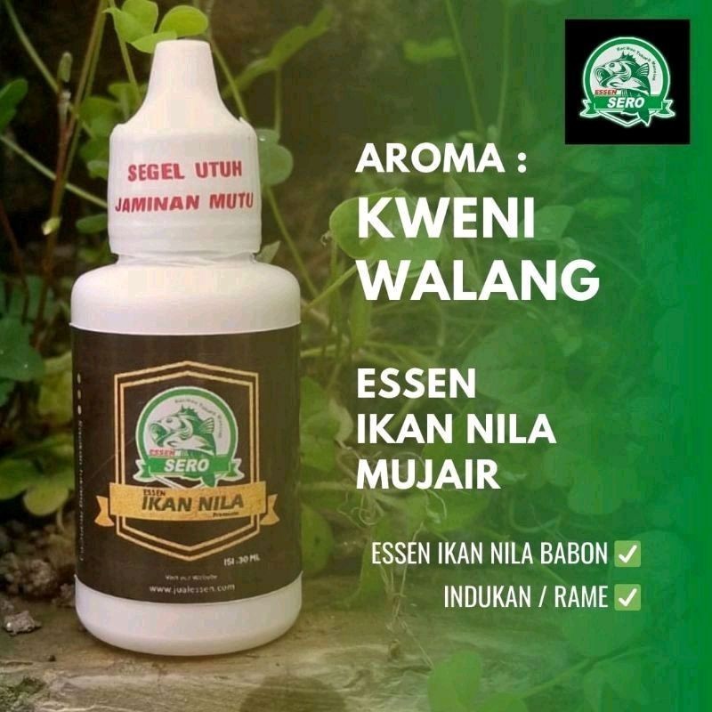 Essen Ikan Nila/Mujair Indukan/Bbon dan Rame/Essen Ikan Nila Aroma Kweni Walang/Essen Sero Multifung