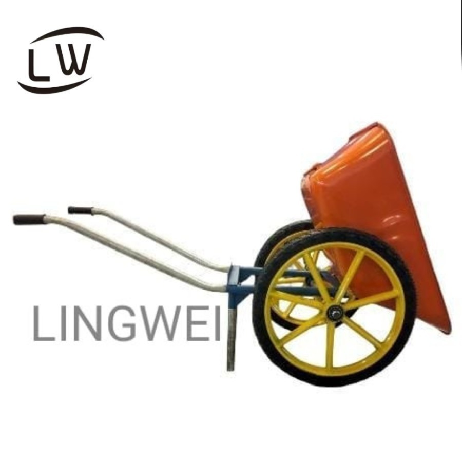 GEROBAK PROYEK 2 RODA UNTUK ANGKUT BARANG / PASIR BAN MATI TANPA ANGIN