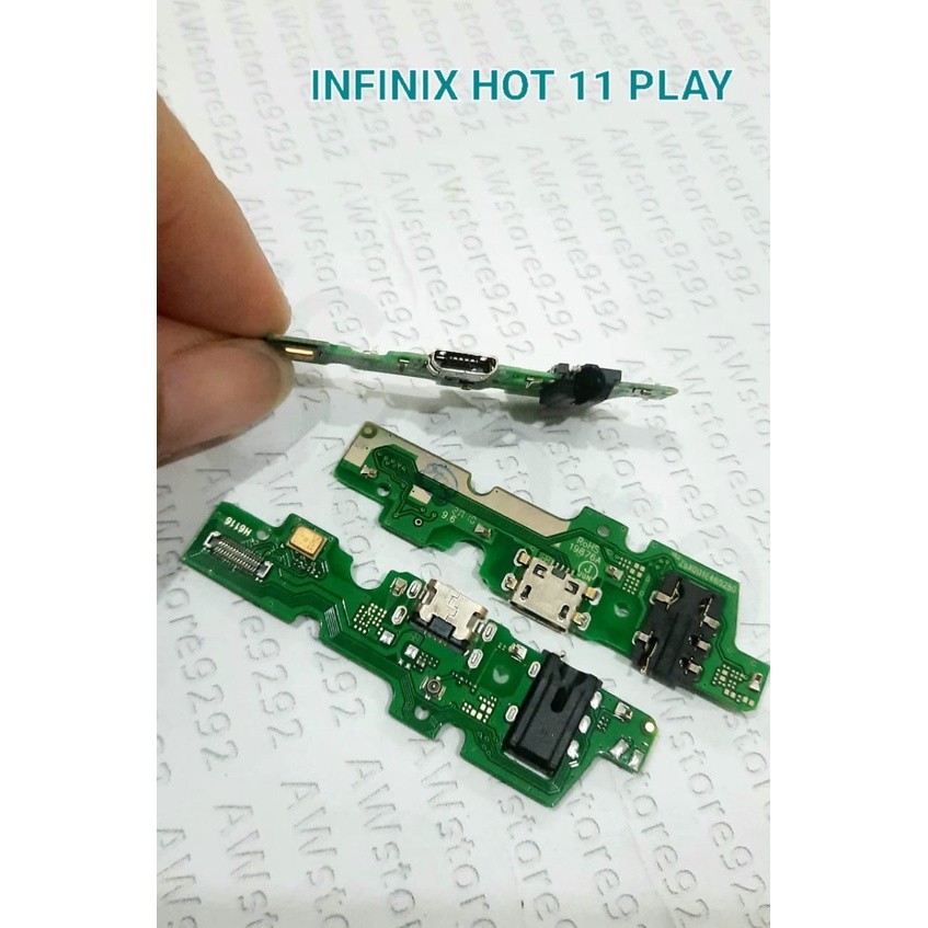 [LW] ORI Flex Flexible Papan PCB infinix hot 11 play Con Cas infinix hot 11 play Fleksibel Konektor 