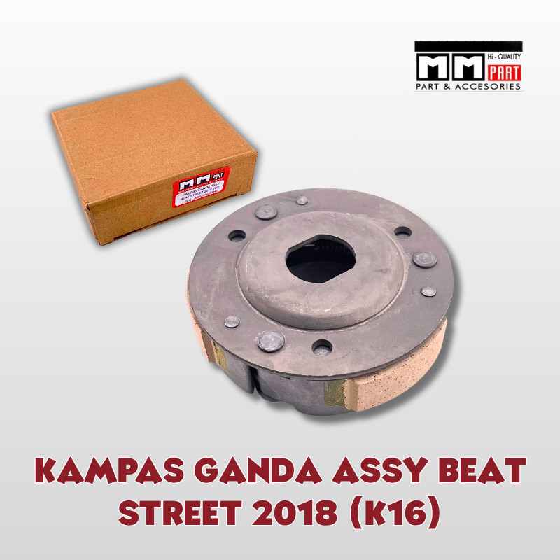 KAMPAS GANDA ASSY BEAT STREET 2018 K16 - CLUTCH KOPLING GANDA ASSY BEAT SCOOPY FI ESP