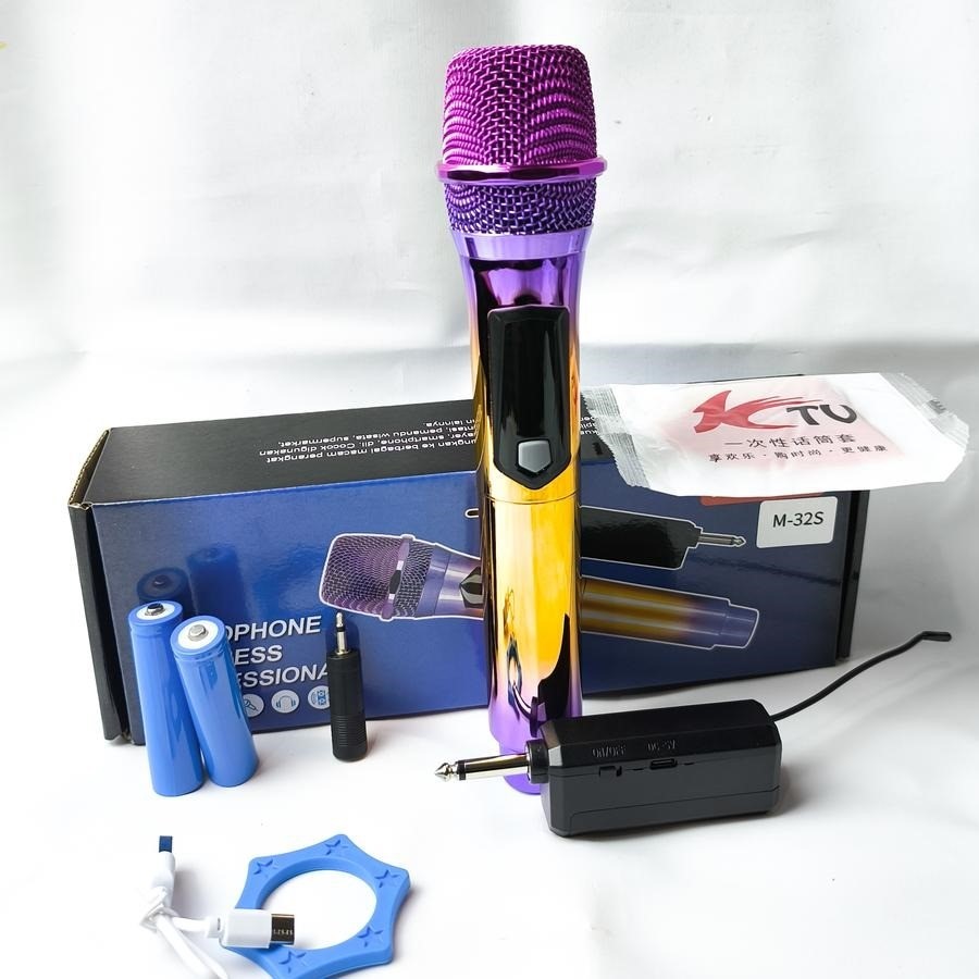 COD NEWW Microphone Wireless Professional Karaoke FLECO M32S