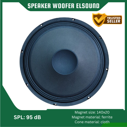 PIXELBYTE SPEAKER ELSOUND ORIGINAL FULL RANGE 15 INCH 15IN 15" 15INCH
