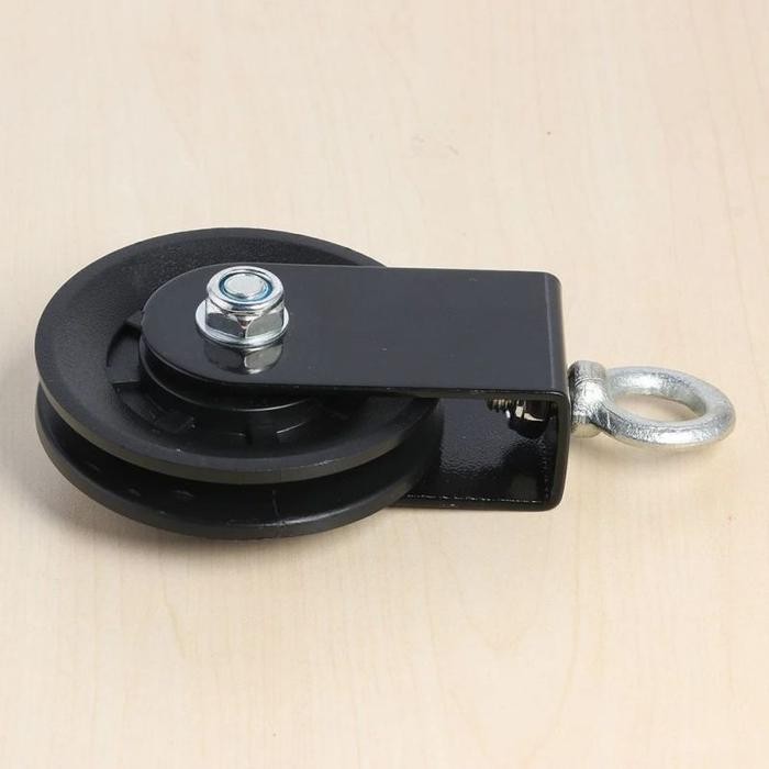 [TERLARIS] 88mm Single Katrol Pulley Cable Home Gym Roda Katrol Bearing Bearing Katrol - Roda Katrol