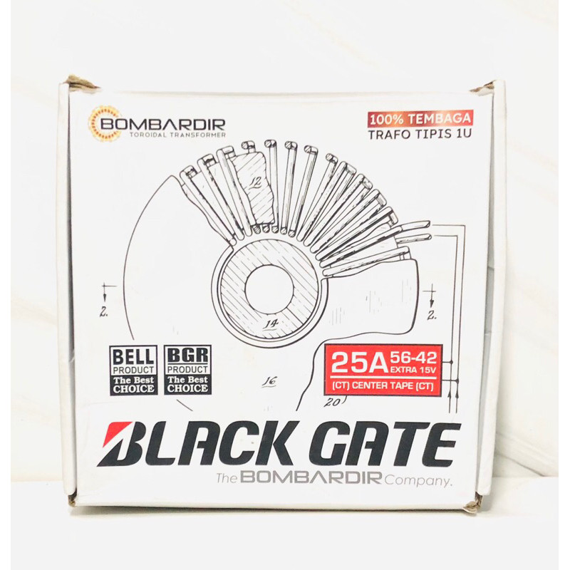 Trafo Donat Toroid Bombardir 25A CT 56V