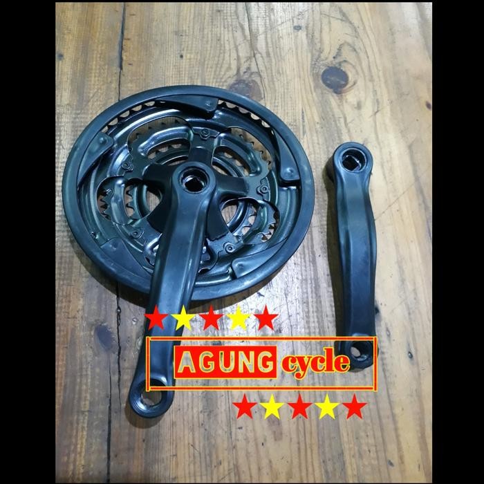 CRANK KRENG GIR 3 SUSUN SEPEDA MTB / BALAP / ROADBIKE