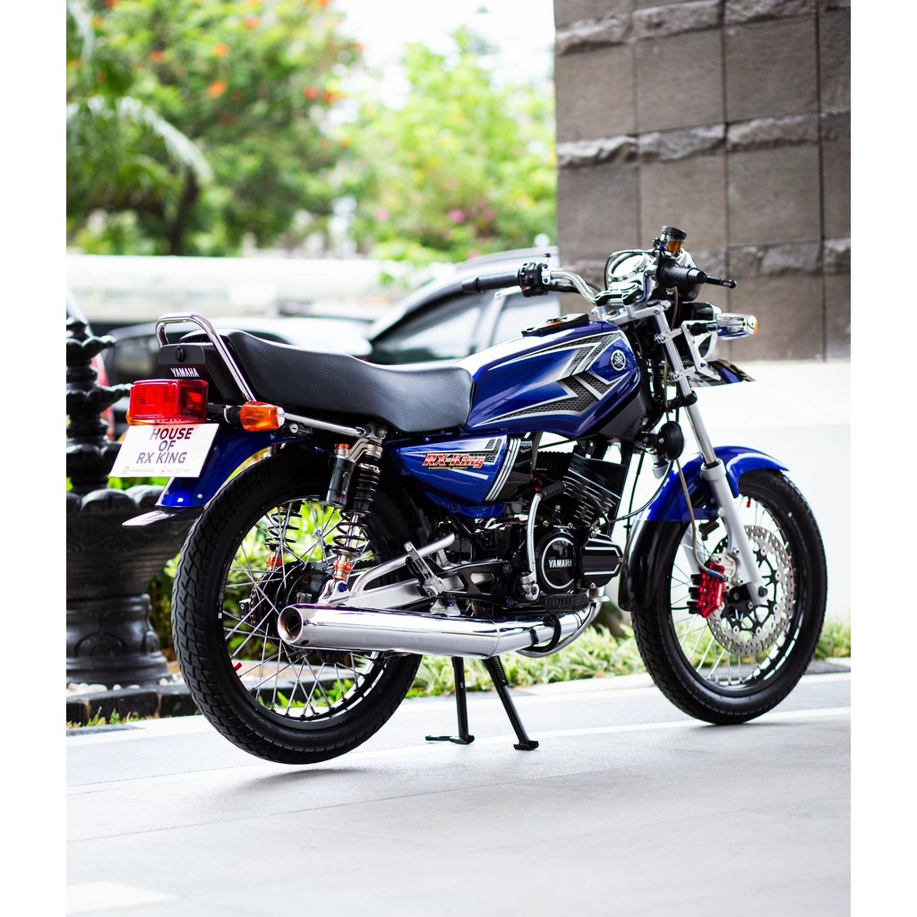 STRIPING RX KING 2004 WARNA BIRU SATU SET EMBLEM RX KING TERLARIS TERBAIK (COD)