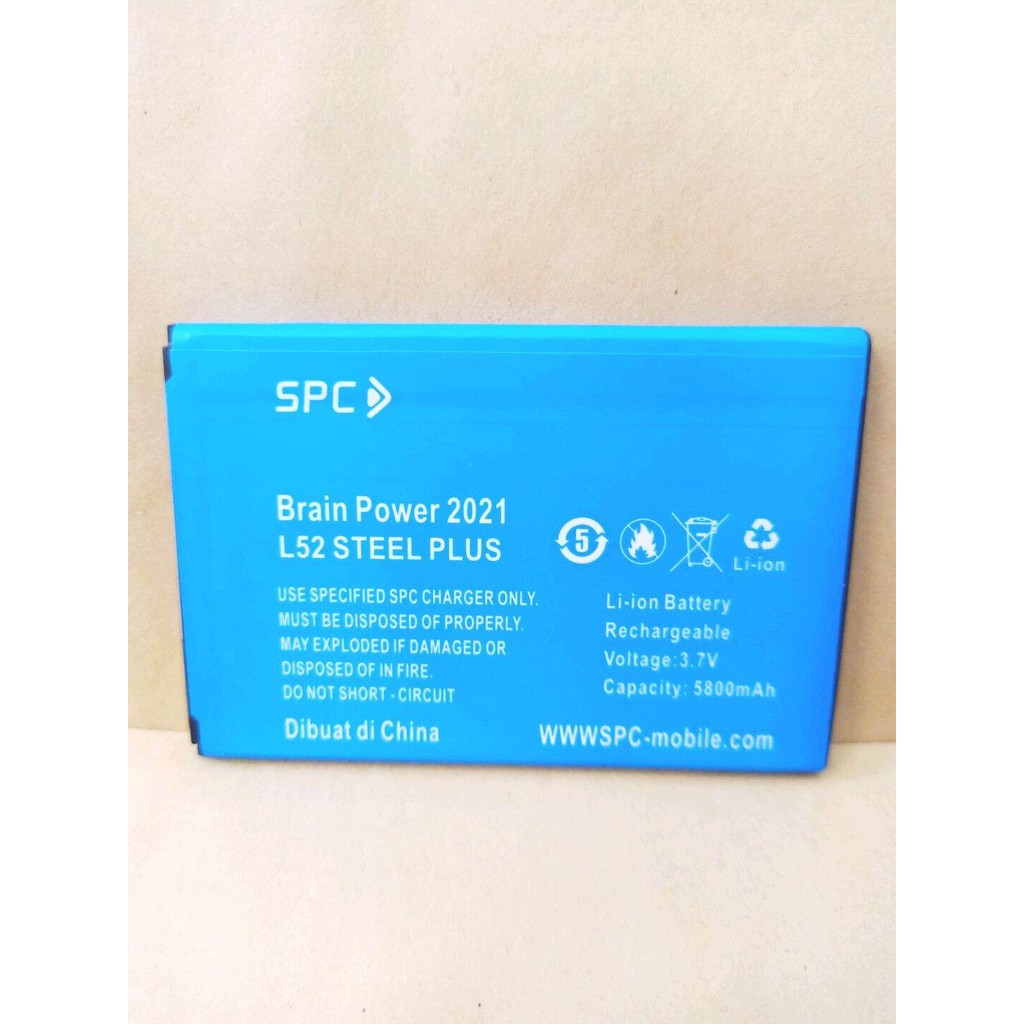 [ COD ] BATERAI SPC L52 STEEL PLUS SPC L52F SPC L52 STEEL PRO BATRE BATTREY SPC L52 F BT HP BISA COD