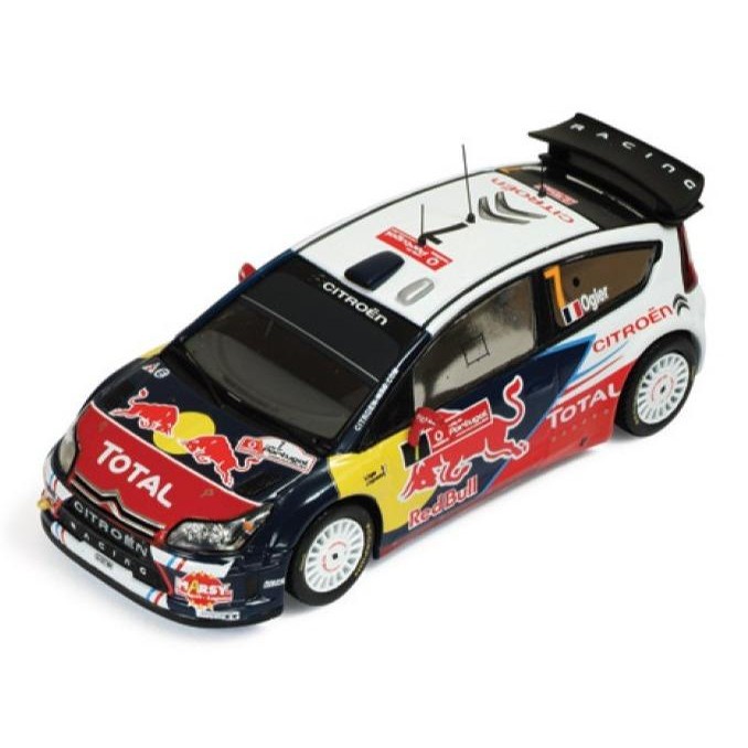 IXO MODELS DIECAST 1/43 CITROEN C4 WRC #7 WINNER PORTUGAL RALLY 2010 OGIER INGRASSIA