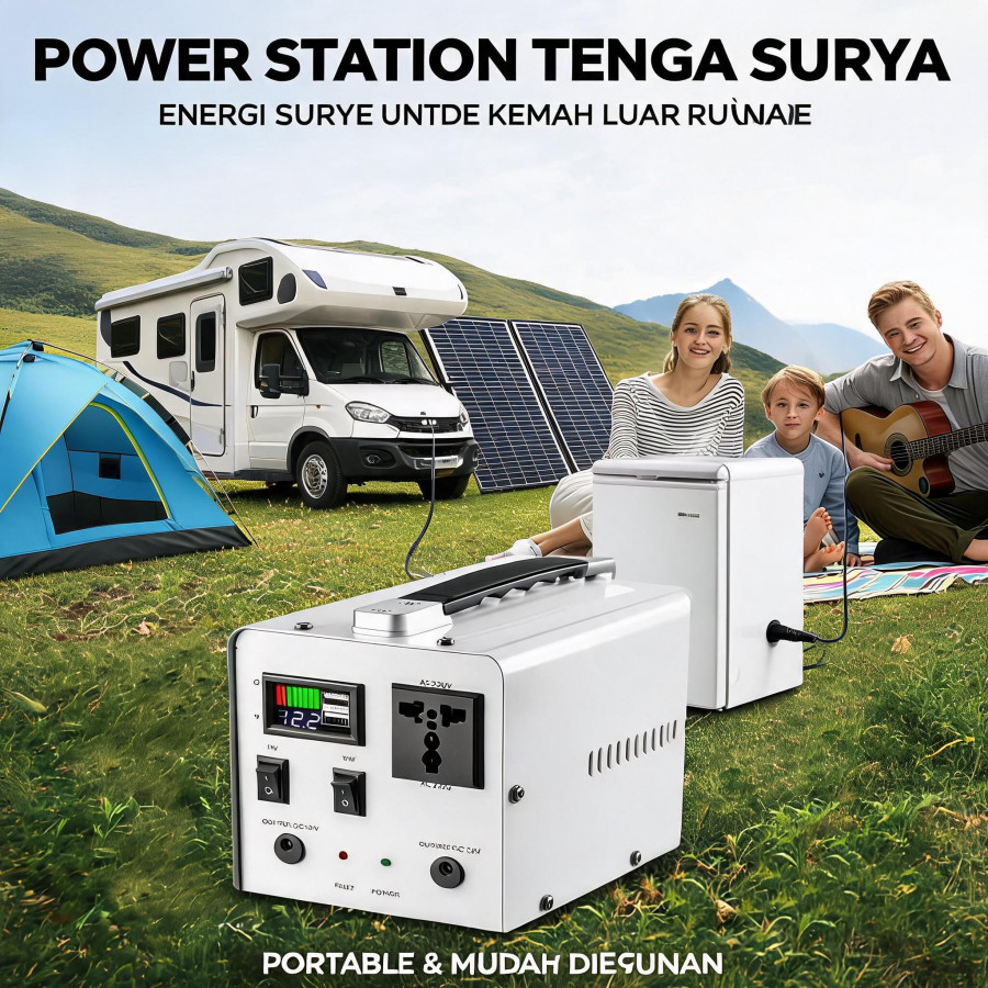 Solar Panel Pembangkit Listrik Tenaga Surya