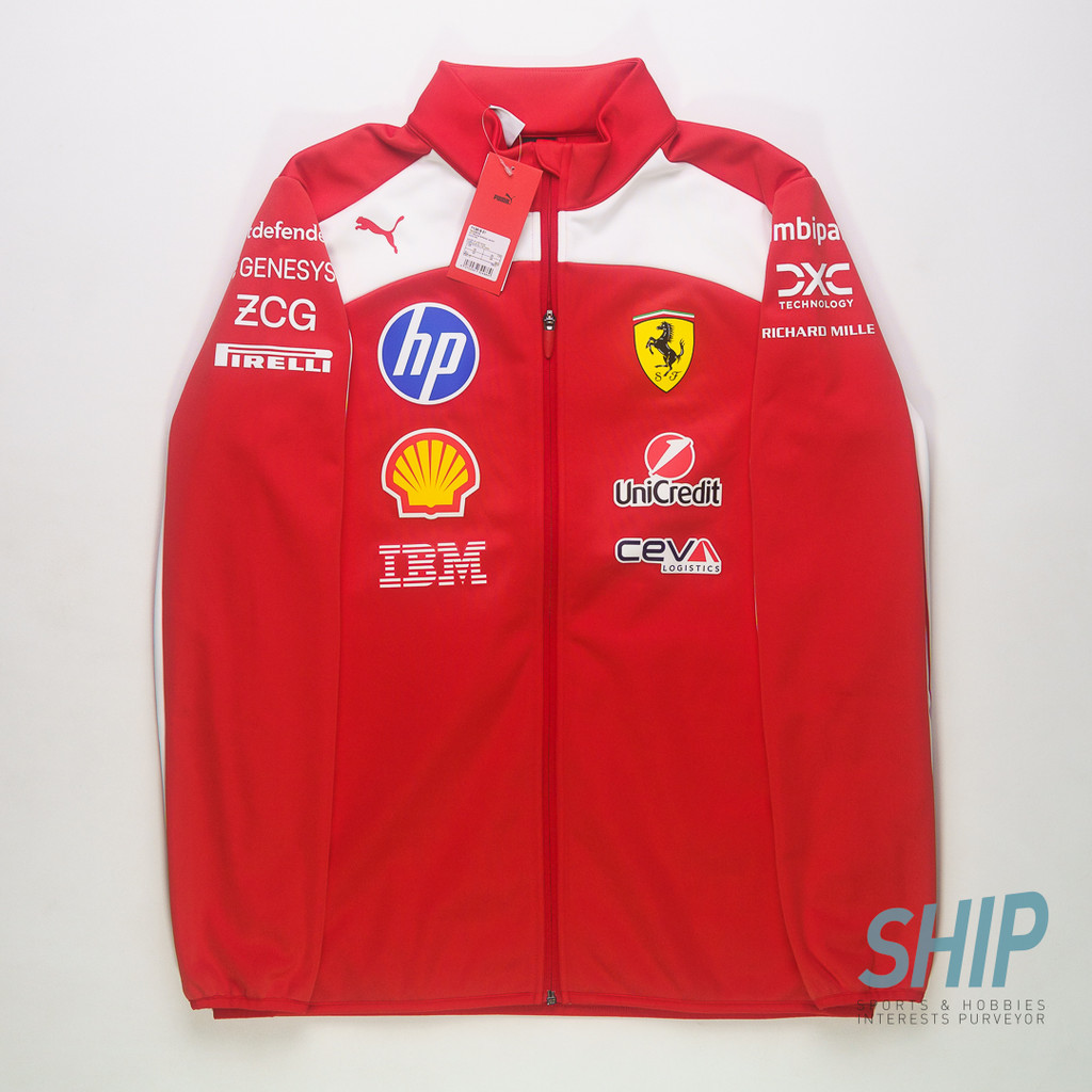 2026 FERRARI SOFTSHELL Jacket PUMA RED jaket lewis hamilton charles leclerc scuderia