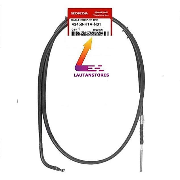 43450-K1A-N01 Kabel Rem Belakang Kiri Beat LED Eco K1A CBS