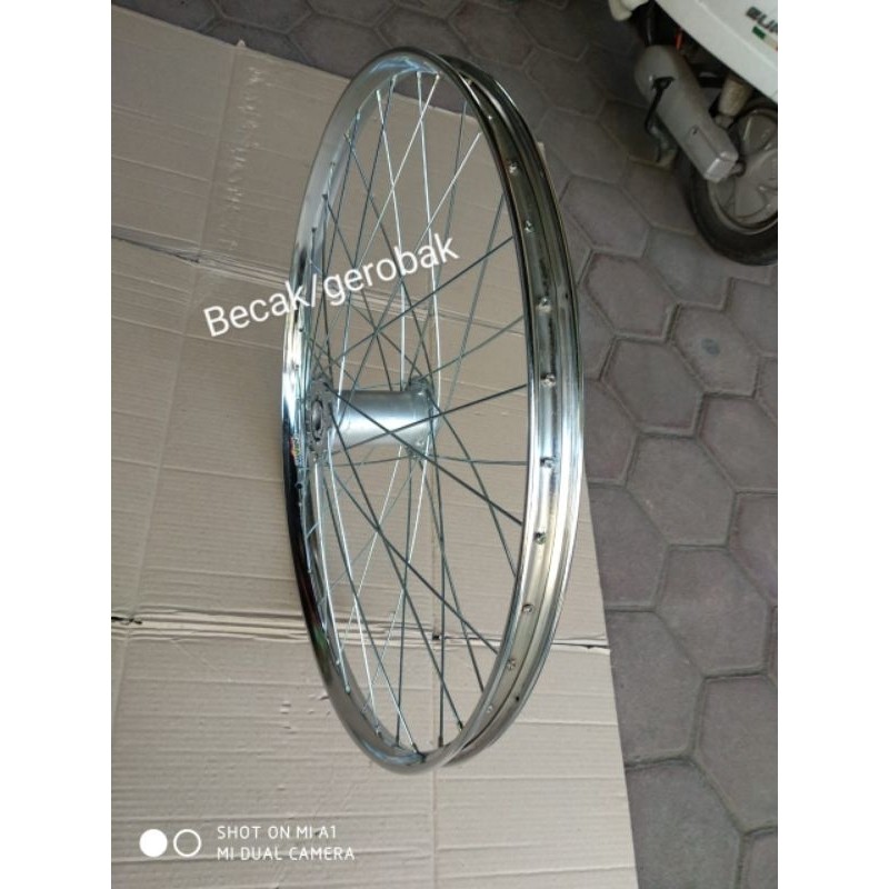 Velg Jadi Onthel Unta 28 Chrome Besi Tebal