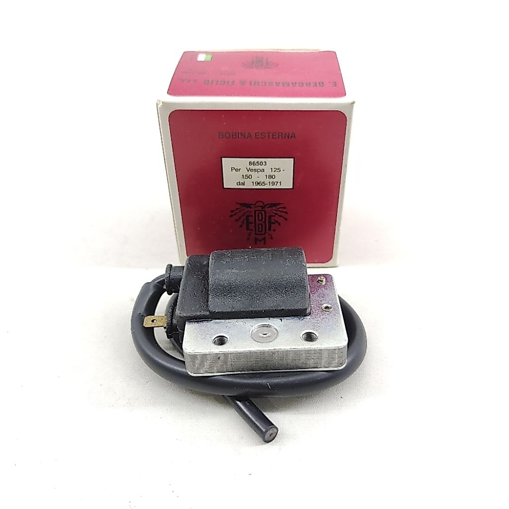 BOBINA Coil Koil Ignition Penyalaan Pengapian Super Print Bobina Vespa 125 ( 1965 - 1971 ) BOBINA