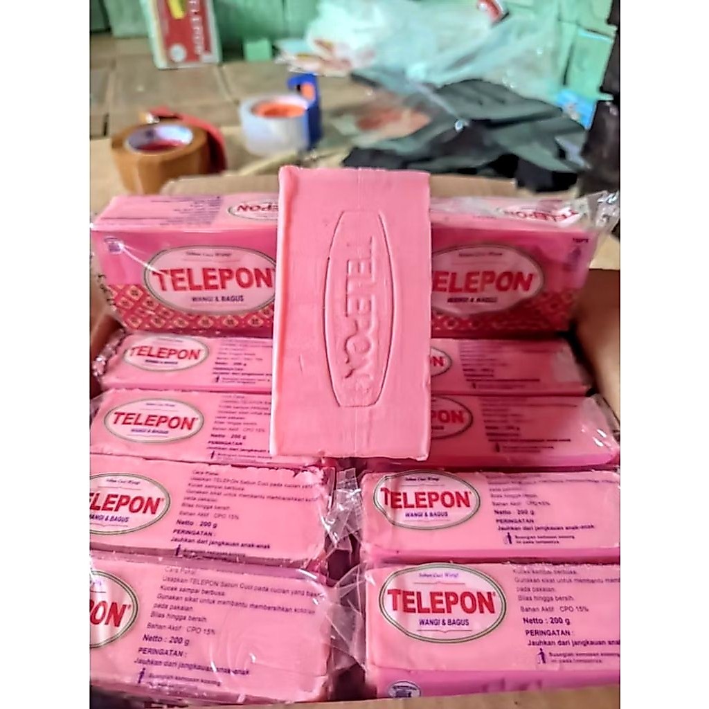 5pcs sabun telepon pink viral wangi | sabun telepon warna pink harum semerbak bunga
