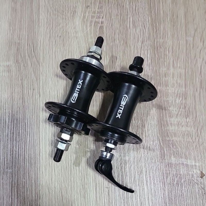 Hub Fixie Bitex 36h Set Depan Belakang Hub Sepeda Bitex