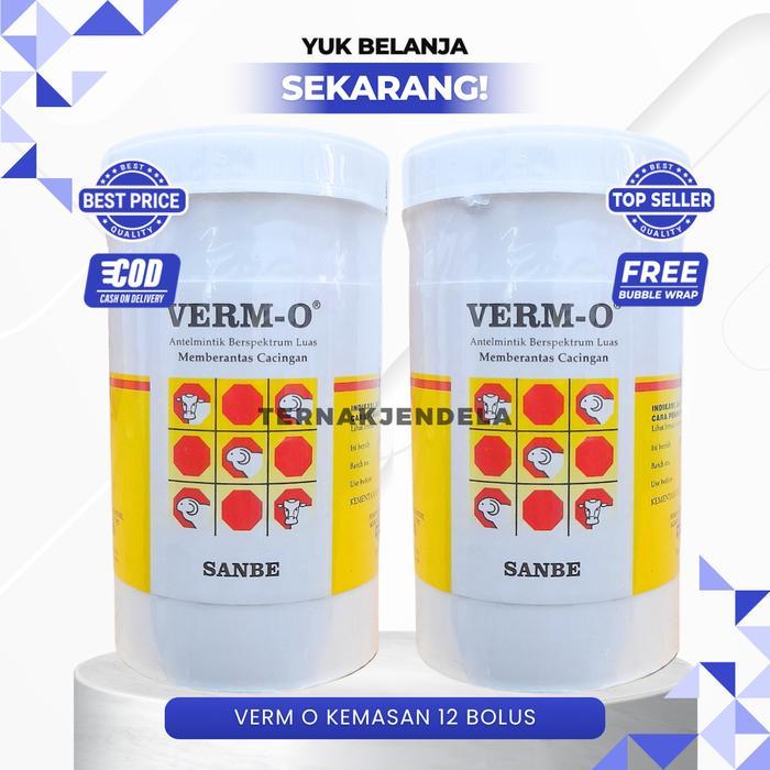 VERM O 12 BOLUS – Untuk Hewan Ternak