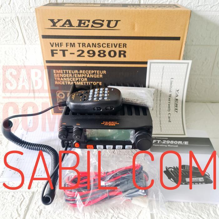 RADIO RIG YAESU FT2980R FT2980 VHF MURAH - RADIO BASE RIG YAESU FT2980