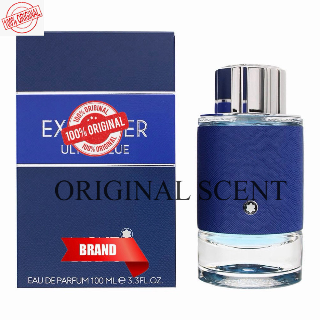 parfum original MB EX PLORER ULTRA BLU3 100ml edp (original riject store)