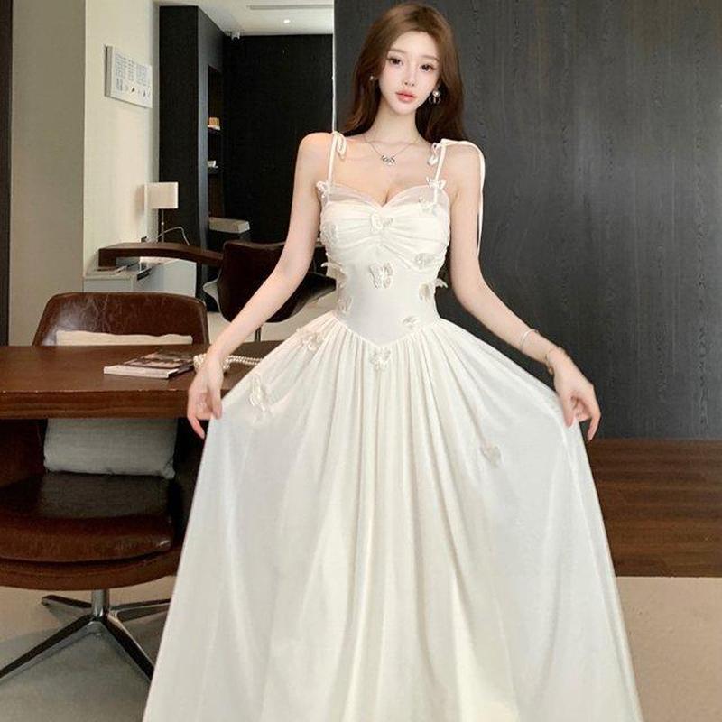[COD] Gaun Suspender Peri Tulle Kupu-kupu 3D Gaun Pertunangan Terbaru Wanita