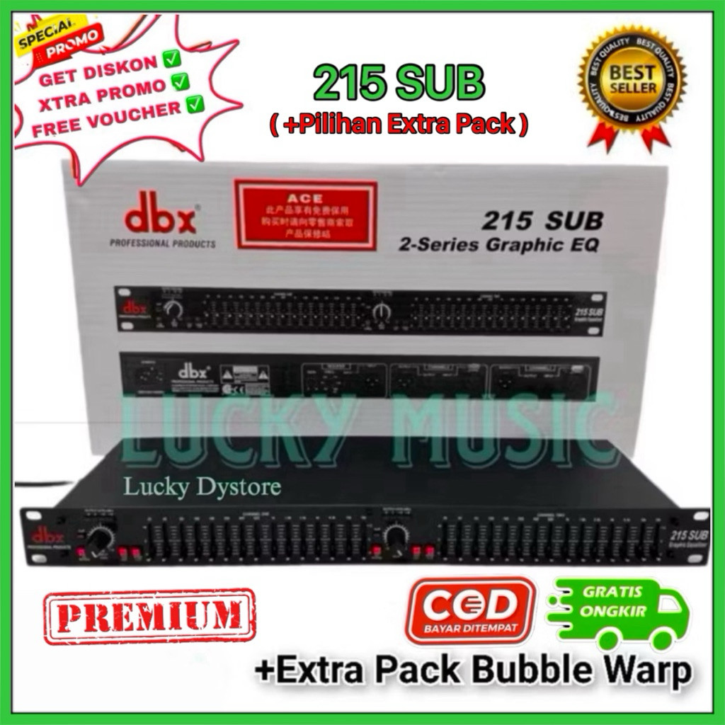 Equaliser DBX 215 Sub output subwoofer equalizer dbx 215+ equaliser 215 sub dbx 215sub dbx215 sub