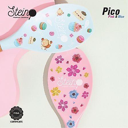 Stein Steincookware Pico Spatula Sutil Spoon Kayu Akasia Tahan panas
