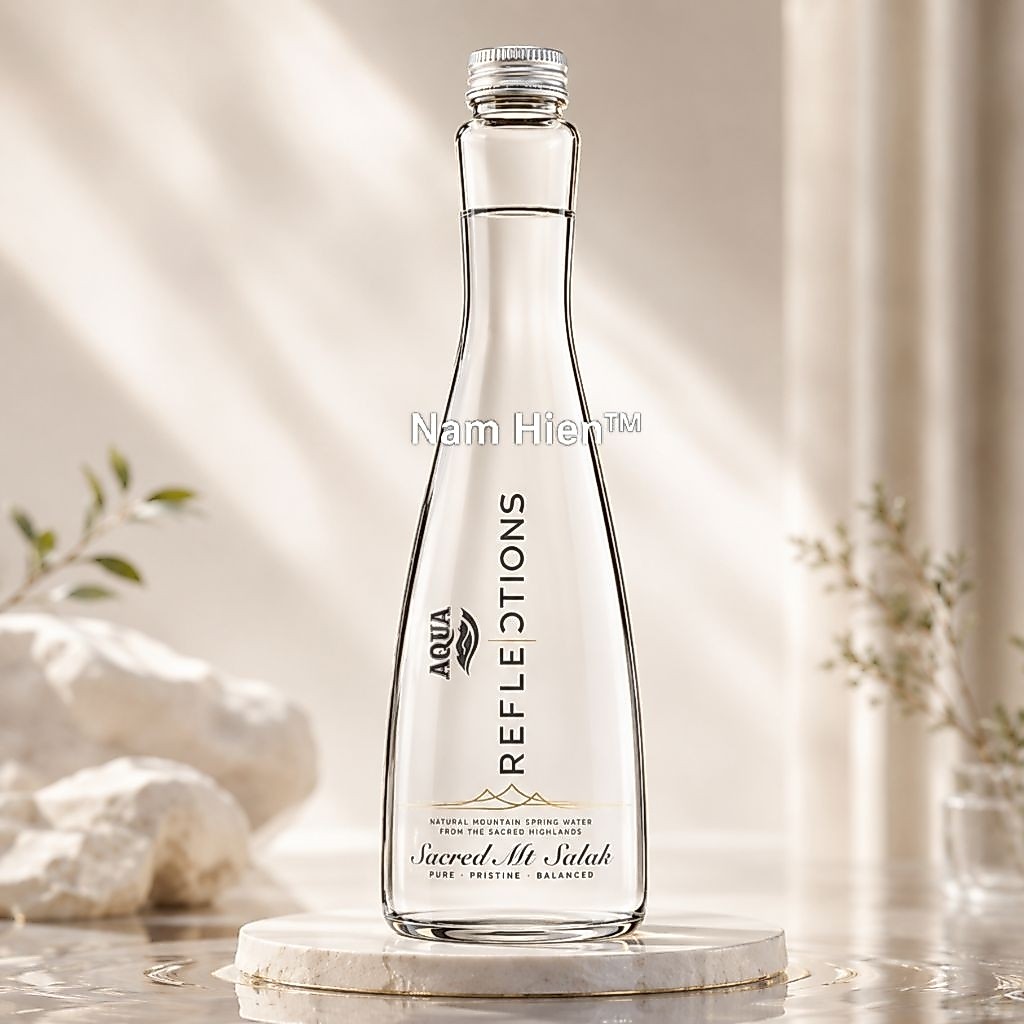 AQUA Reflection - botol kaca - ecer per botol