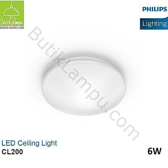 BEBAS ONGKIR - Lampu Plafon LED Philips CL200 6 Watt Ceiling Light
