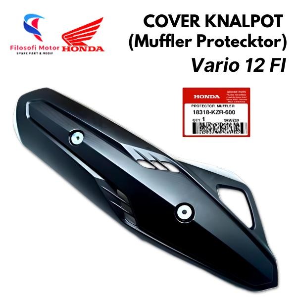 Cover knalpot vario 125 tecno/cover knalpot vario 125 kzr original