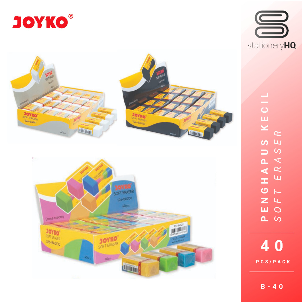 

(1 Pak) Joyko Penghapus Eraser All Varian