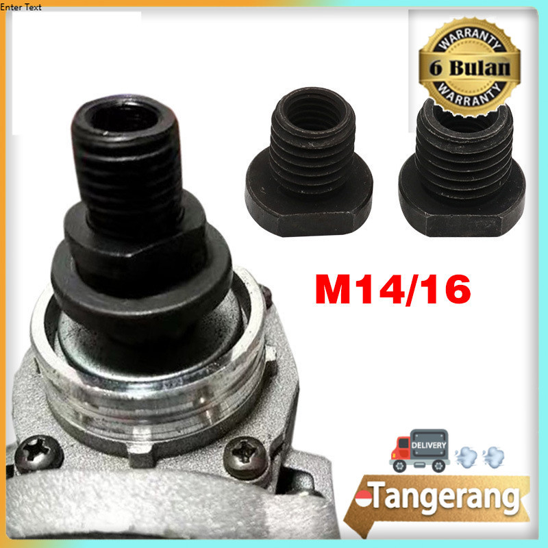 Adaptor Gerinda M10 Ke M14/M16 Konverter Konektor Gerinda Untuk Mesin Poles Bor Gergaji