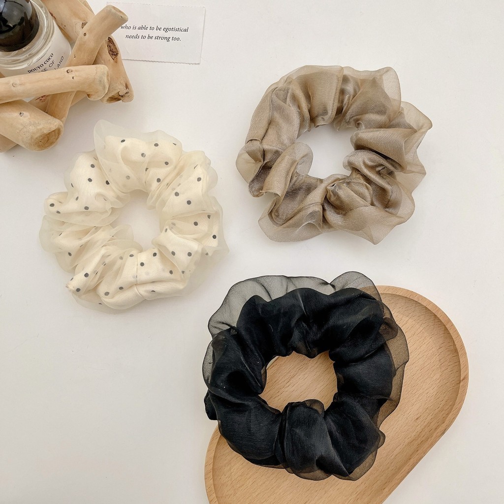 BF - IKAT RAMBUT H960 AKSESORIS RAMBUT TILE CEPOL ORGANZA MINI KUNCIRAN RAMBUT CANTIK BFRUNCHIE MOTI