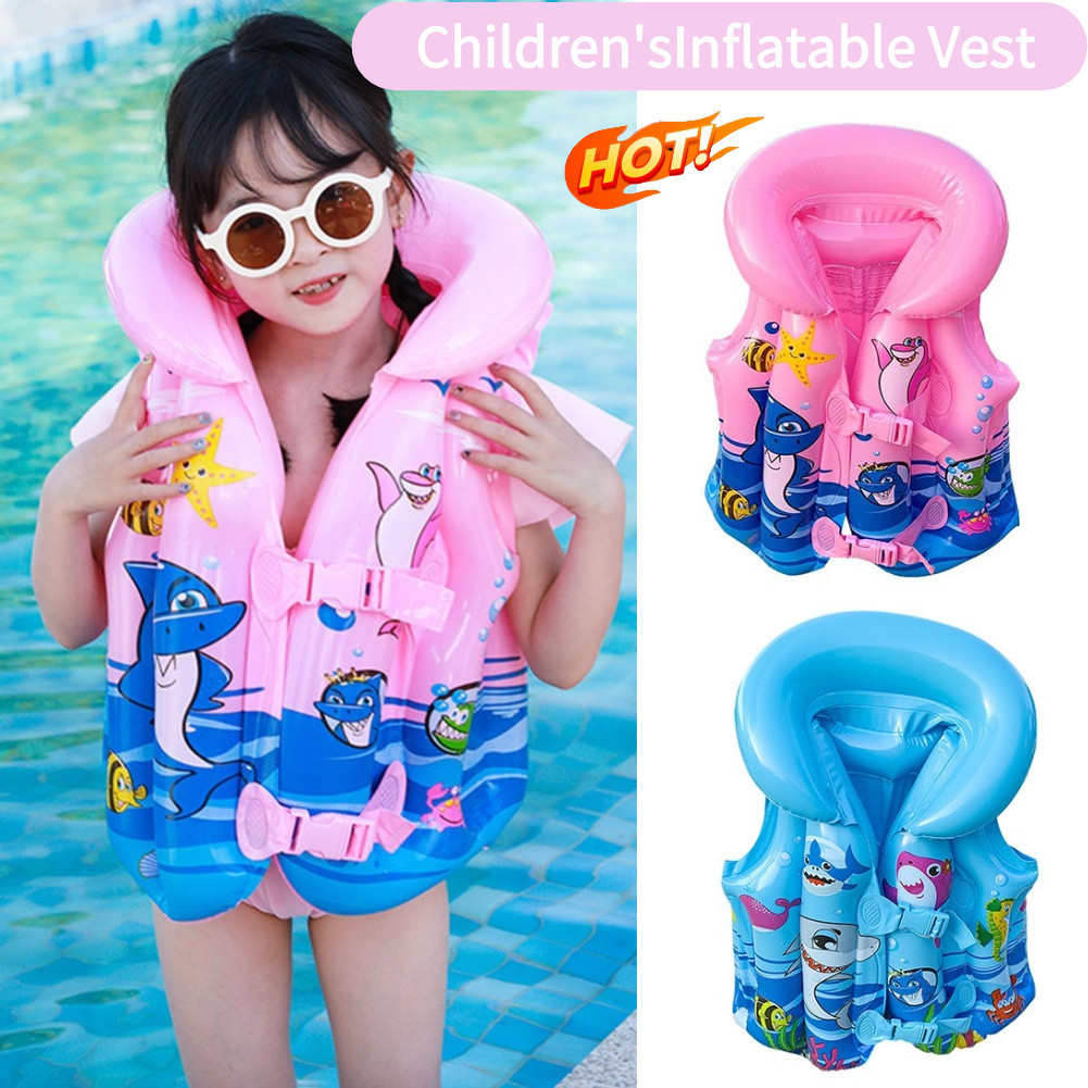 PVC Drifting Safety Vest Lightweight Inflatable Buoyancy Survival Suit Portable Wear-resistant Safet