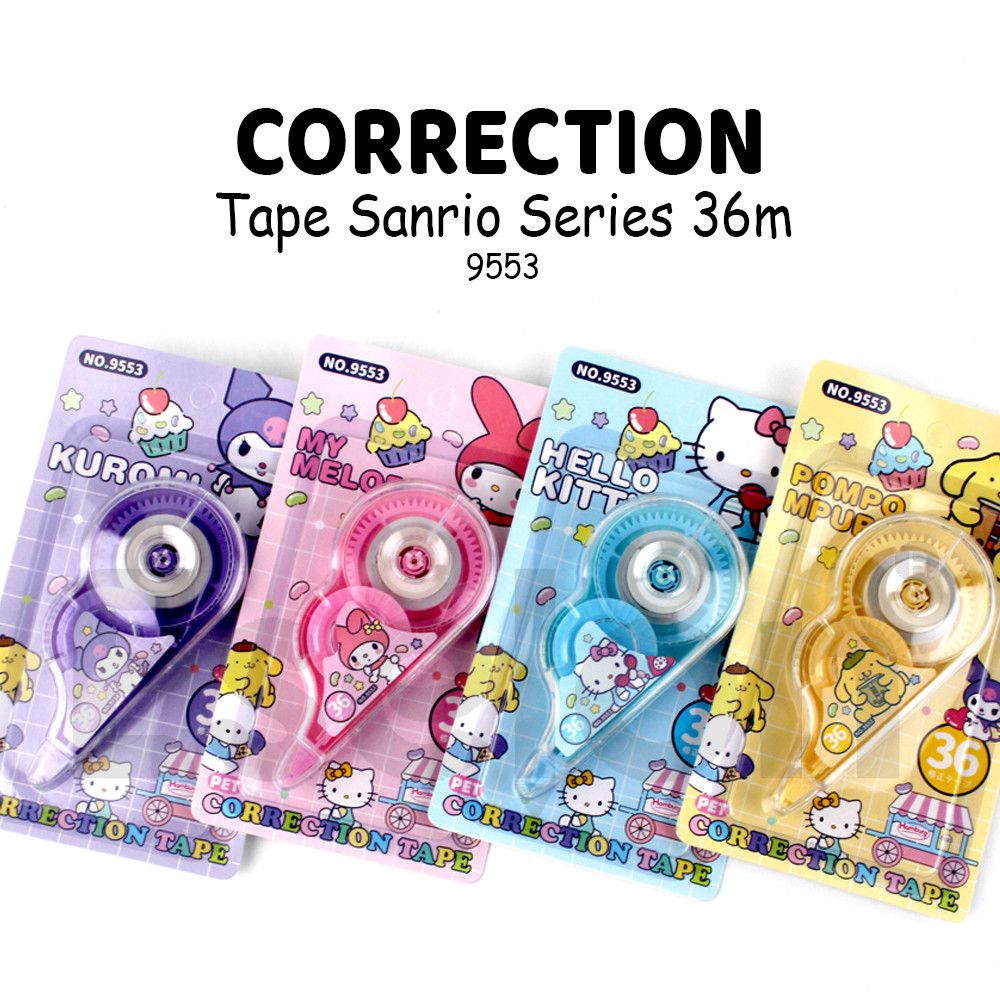 

Correction Tape Sansfriends Series 9553 / Correction Tape Besar 36
