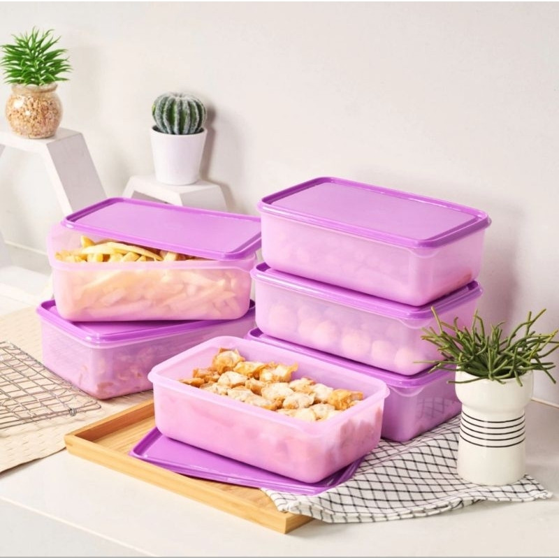 

Toples Serba guna Food Storage Wadah Penyimpanan Set 6pcs