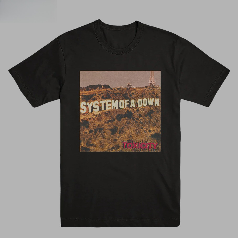 SYSTEM OF A DOWN - TOXICITY | T-SHIRT |  BAND MERCH