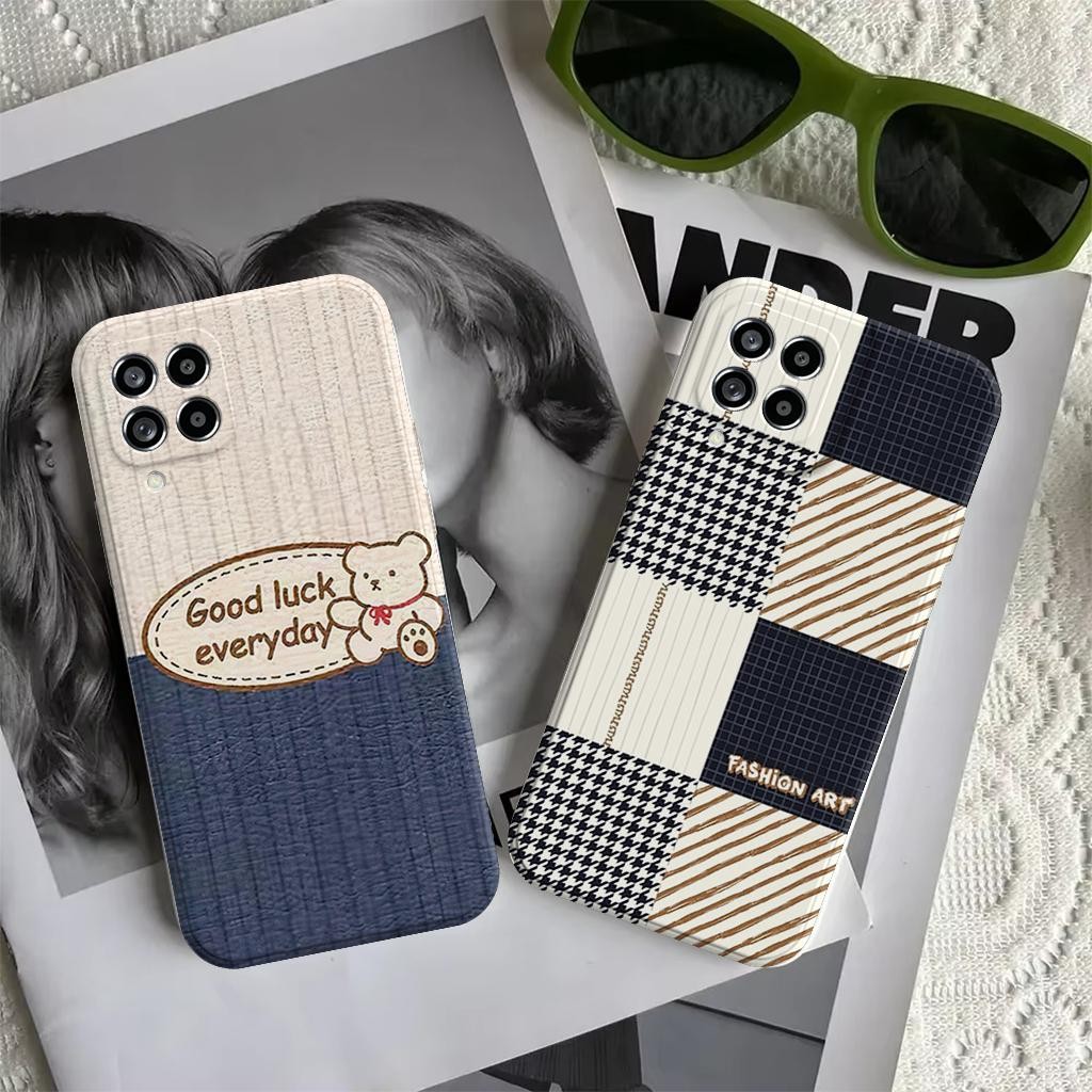 Case  Samsung A12 M12 A22 - Case Hp , Kesing Hp , Casing Handphone - Softcase - Penutup Silikon Tele