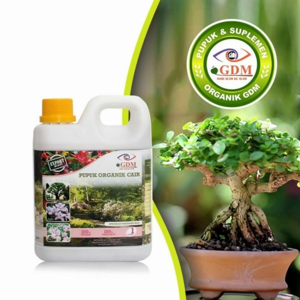 Pupuk Bonsai Organik Cair GDM - 1 liter