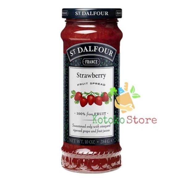 

St. Dalfour All Varian / Selai St Dalfour Strawberry Jam 284gr - Strawberry Terlaris