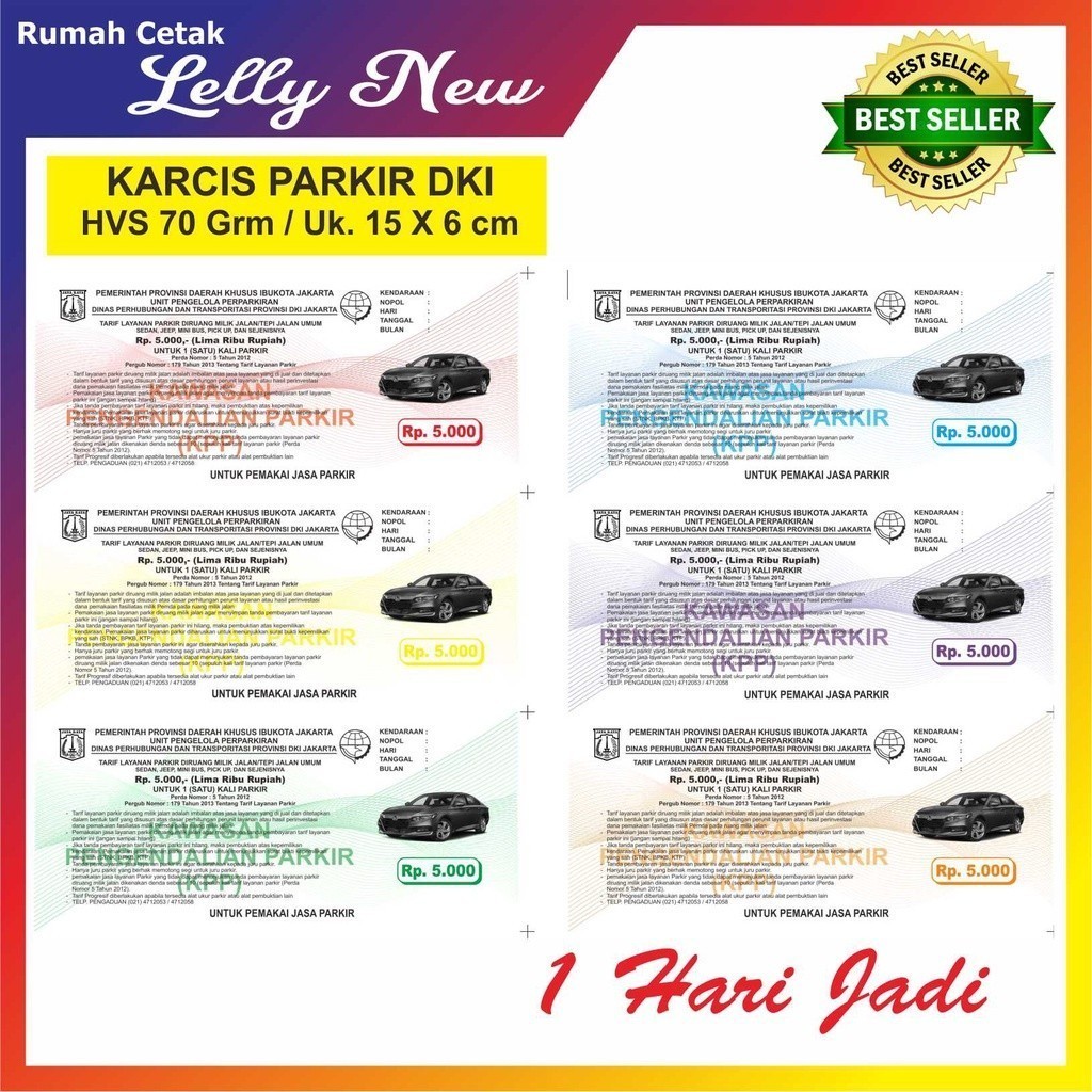 

KARCIS PARKIR DKI JAKARTA