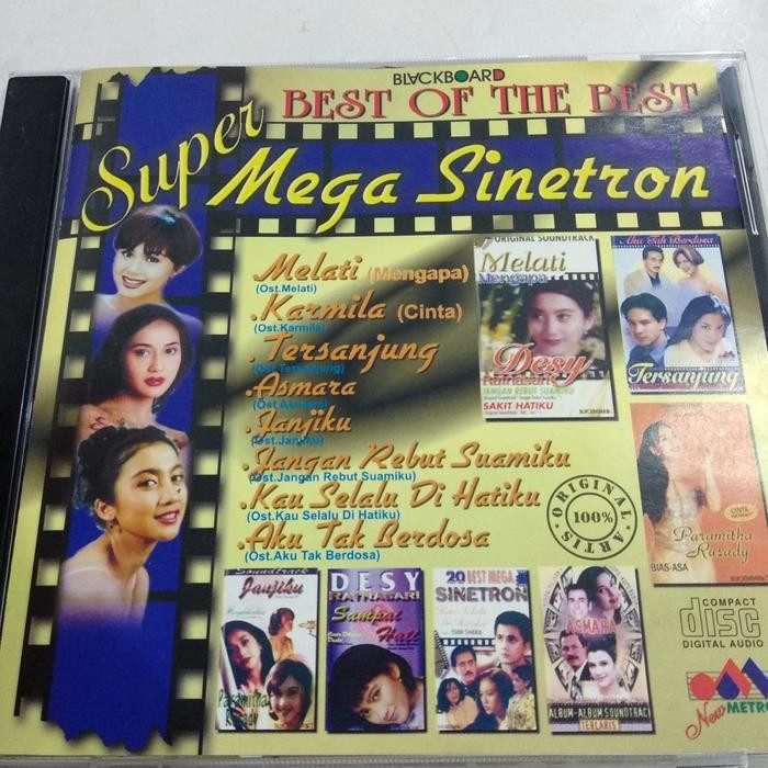 CD best of the best mega sinetron. desy ratnasari paramitha rusady