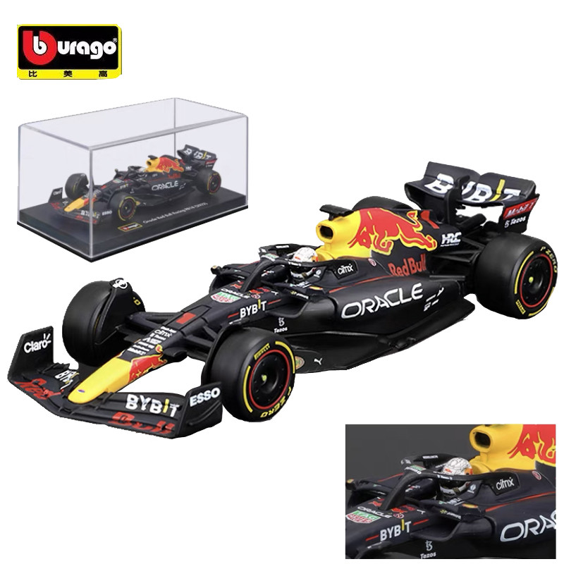 Bburago 1:43 F1 Red Bull Racing RB18 #1 RB12 RB15  RB16B #33 #11 Alloy Luxury Vehicle Diecast Cars F