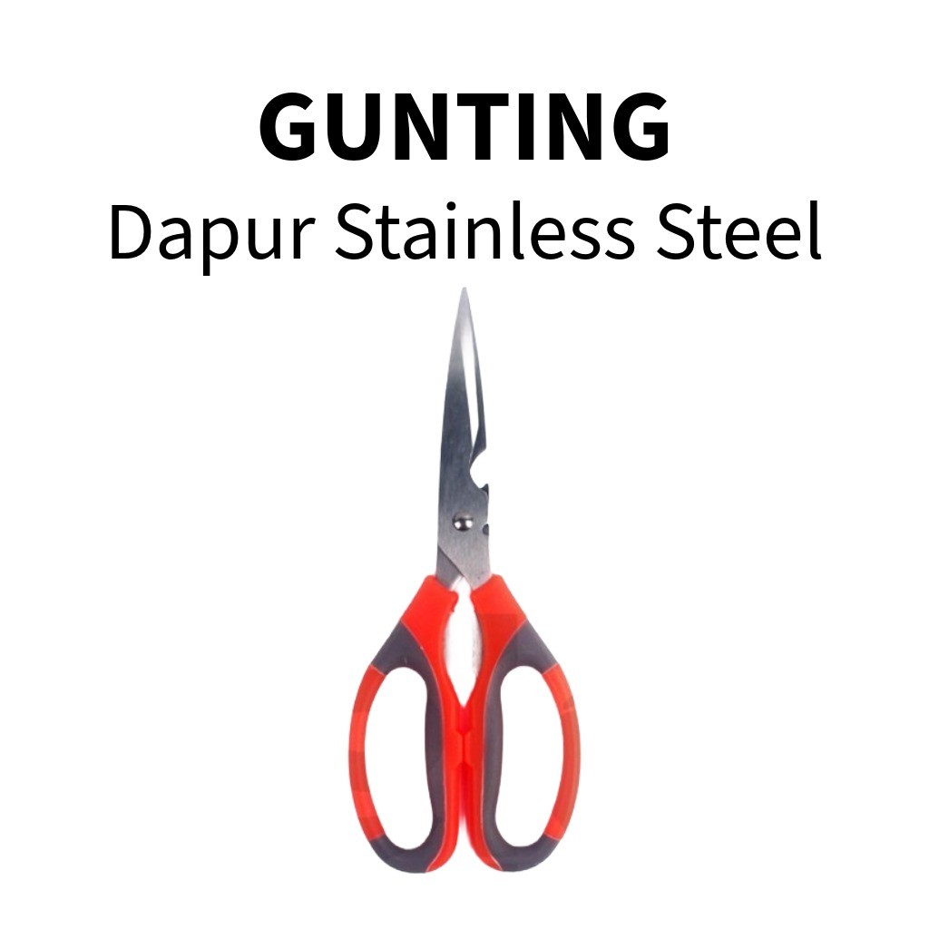 

♚1pcs Gunting Dapur Stainless / Gunting Dapur Serbaguna♚