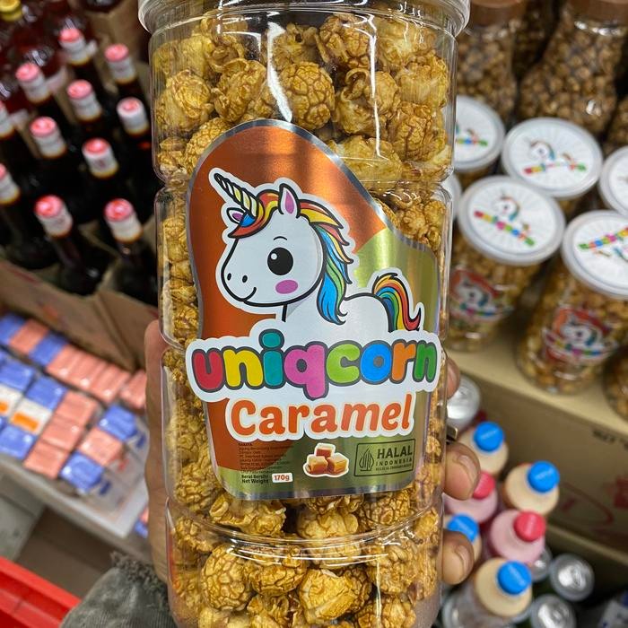 

Popcorn naraya uniqcorn rasa caramel toples 170 grm
