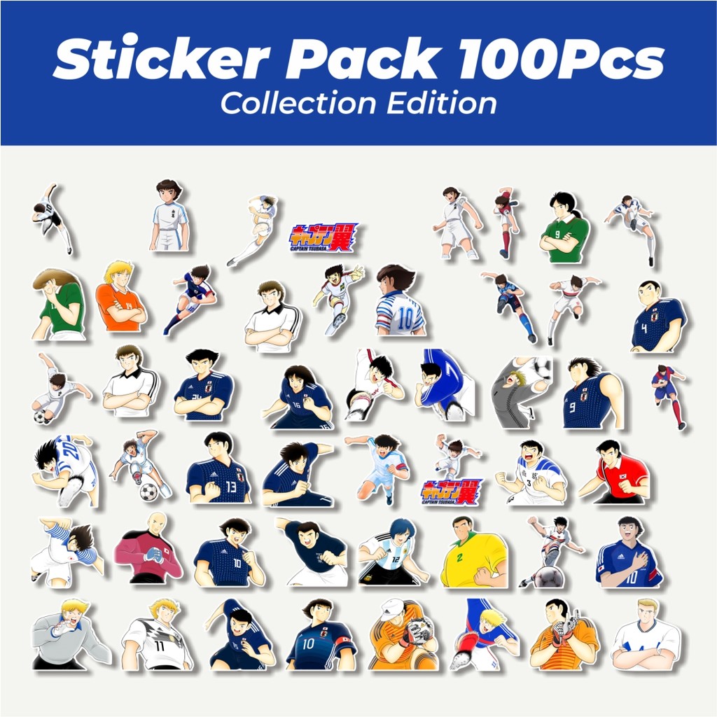 

Hot Stiker Kartun Captain Tsubasa Lucu Anti Air Stikers Berperekat Waterproof Sticker Decal Buat Motor Helm Buku Journal Koper Casing HP Laptop Botol Minum