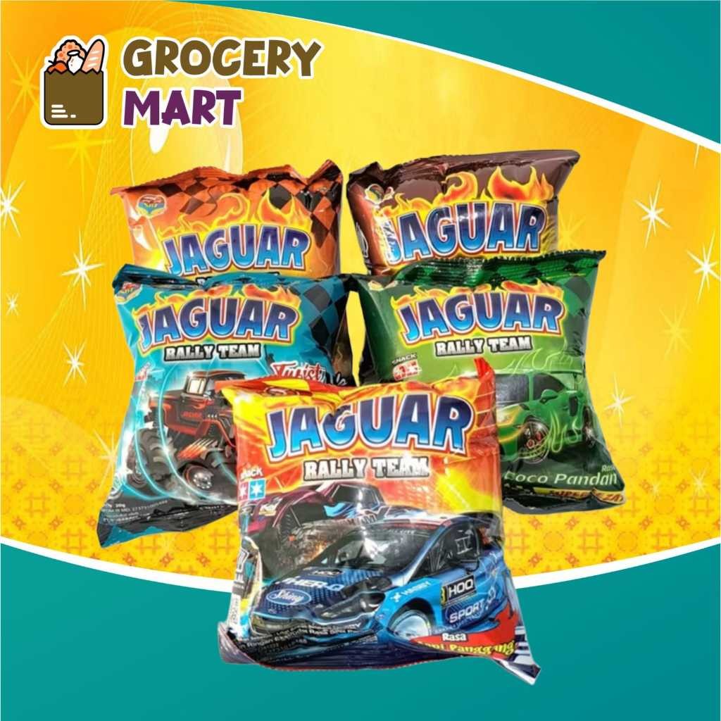 

(PACK) Chiki JAGUAR Rally Team Berhadiah 20gr Isi 10Pcs