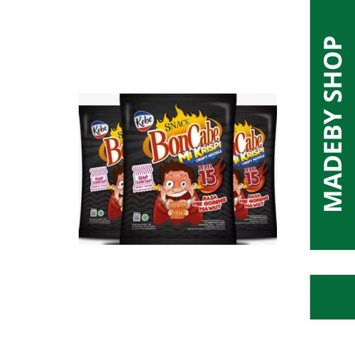SNACK BONCABE LEVEL 15 / MI KRISPI GORENG MAWUT / MIE KRISPI PEDES NIKMAT
