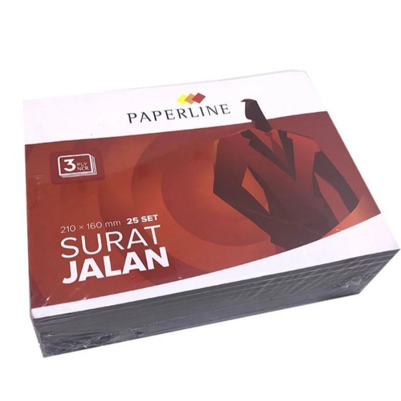 

[10BUKU] SURAT JALAN PAPERLINE 3PLY 210X160MM 1BKS ISI 10 BUAH