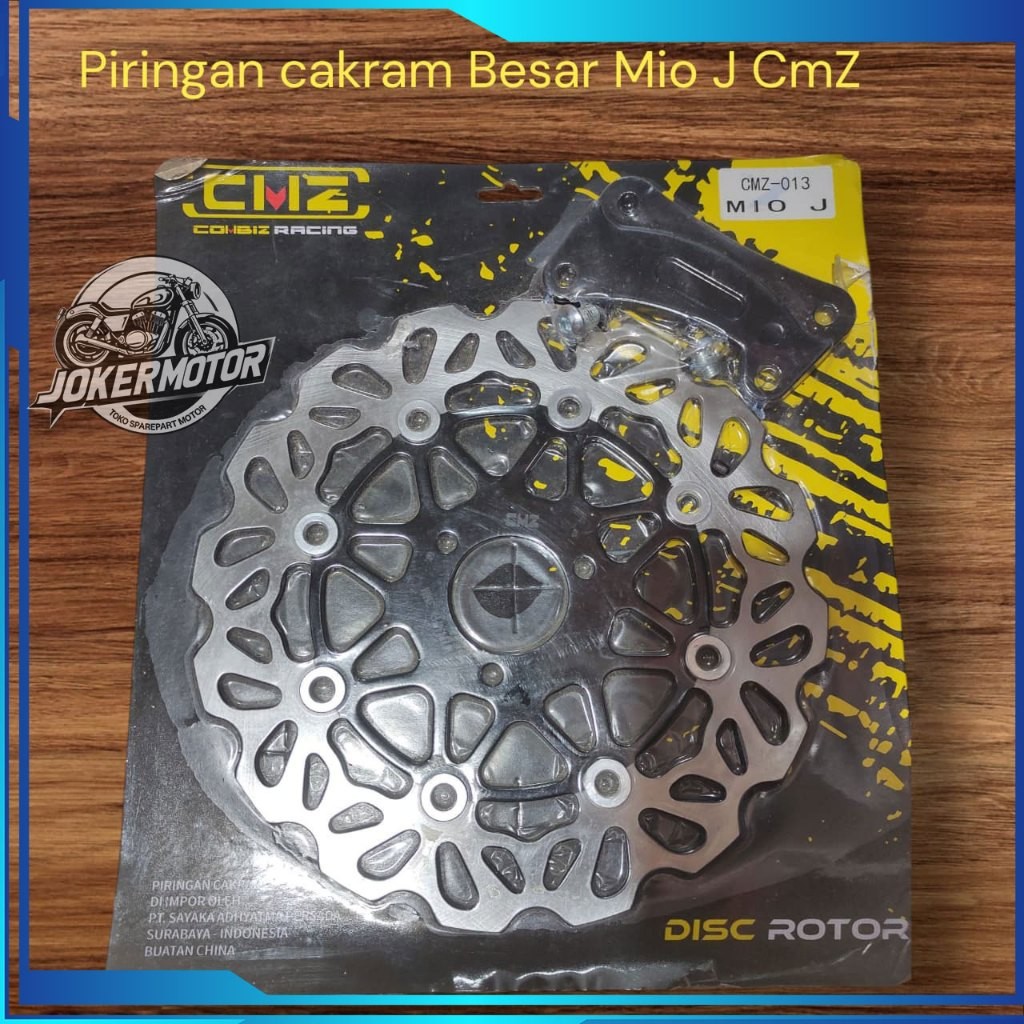 DISC BRAKE PIRINGAN CAKRAM BESAR 300MM CMZ MIO J- JOKERMOTOR