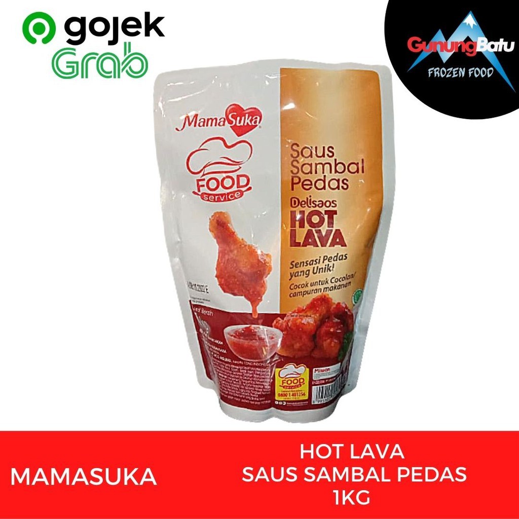 

MAMASUKA HOT LAVA SAUS SAMBAL PEDAS 1KG