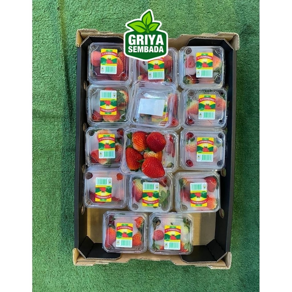 

Instant Strawberry Aussie Strawberry Australia 1 Dus Import Fresh Griya Sembada Griya Sembada